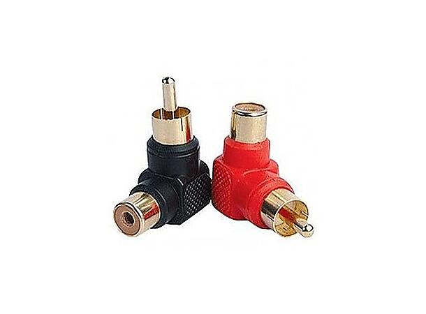 Stinger - SGI22 Phono vinkel 90° Rimelig utgave, gullbelagt 